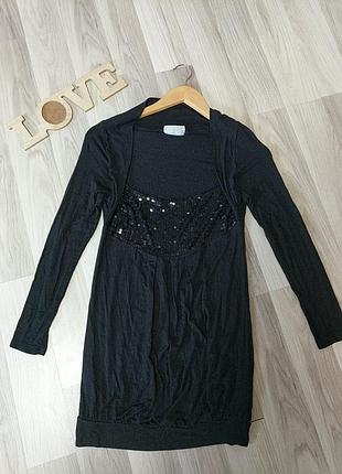 Роспродаж!туніка кофта з паєтками
