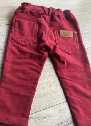 Утепленні штани mayoral jeans spain3 фото