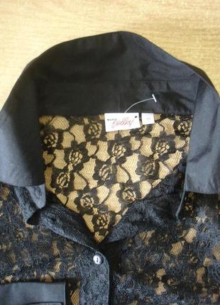 Гипюровая блуза  " maria belles"    46-48 р7 фото