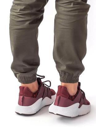 Жіночі весняні бордові кросівки adidas prophere🆕 кросівки адідас3 фото