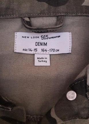 Піджак піджак "denim" турція. підлітковий.2 фото