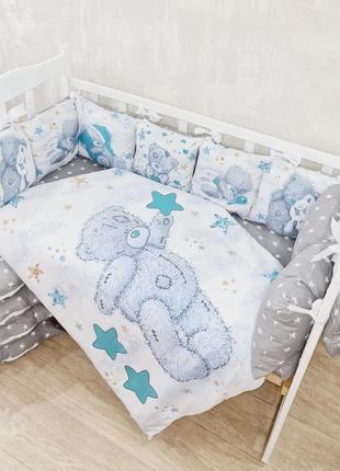 Бортики захист в ліжечко для новонароджених2 фото