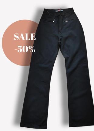 Брюки varli jeans прямые широкие бедра классика
