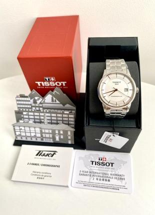 Tissot мужские механические швейцарские часы тисо оригинал powermatic 80 подарок мужу парню