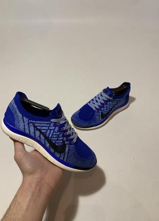 Жіночі оригінальні спортивні кросівки nike free 4.0 fly knit 38