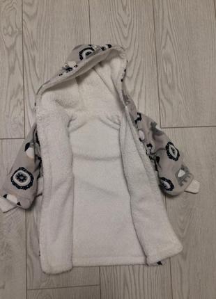 Плюшевый халат