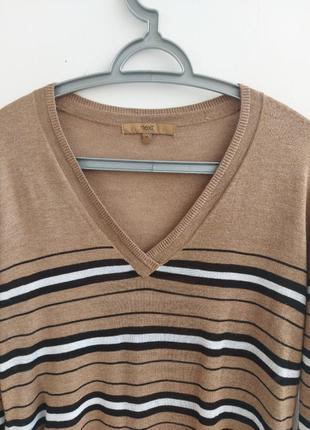 Тонкий светр, джемпер з v-подібним вирізом next3 фото