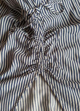 Смугаста блуза h&m розмір 36(38)10 фото