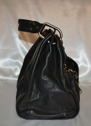 Кожаная сумка bally, оригинал с номером3 фото