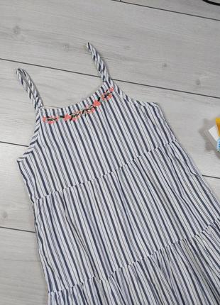 Удлиненное платье сарафан george для девочки 2