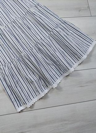 Удлиненное платье сарафан george для девочки 3