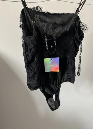 Чорний боді