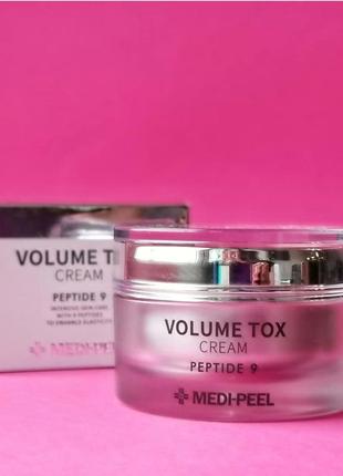 Омолоджуючий крем з пептидами medi-peel volume tox cream peptide 9