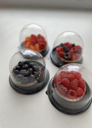 Мыло декоративное , кекс с ягодами , с вкусным запахом , гипоаллергернное7 фото