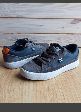 Кросівки скейтера dc shoes kid's lynnfield 34 розмір устілка 22 см