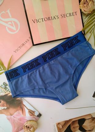 Victoria's secret original s pink трусики спортивні з товстої гумкою