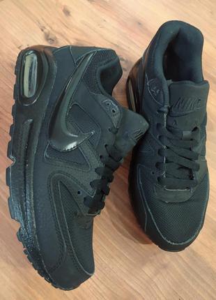 Кросівки жіночі оригінал на балонах(свiжi колекцii) nike air max full black art.407759-092 фото