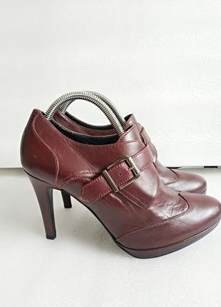 Жіночі шкіряні ботильйони черевики minelli франція оригінал3 фото