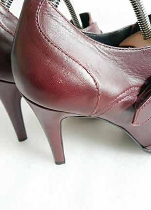 Жіночі шкіряні ботильйони черевики minelli франція оригінал9 фото