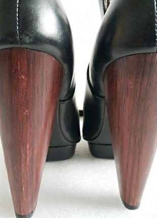 Женские  кожаные ботильоны ботинки h&m  швеция оригинал4 фото