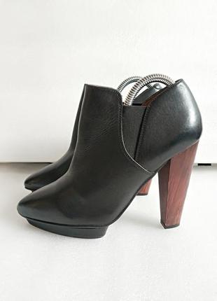 Женские  кожаные ботильоны ботинки h&m  швеция оригинал5 фото