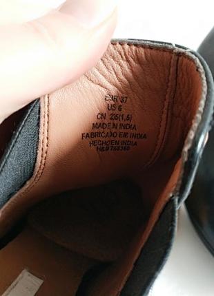 Женские  кожаные ботильоны ботинки h&m  швеция оригинал10 фото