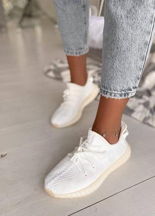 Кросівки yeezy 350 white  кроссовки