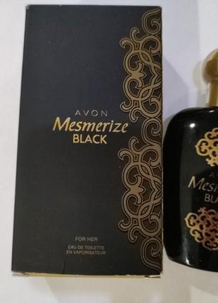 Avon mesmerize black женская туалетная вода 50 мл1 фото