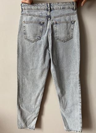 Sale❗️блакитні джинси з вишивкою2 фото