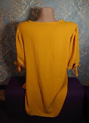 Женская базовая блуза с свободными рукавами блузка блузочка футболка размер 46/48/502 фото