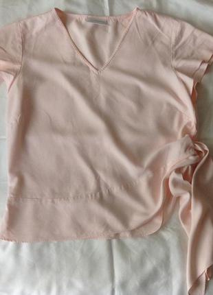Нежная шелковая блуза. шелк 100%1 фото