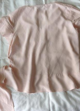 Ніжна шовкова блуза. шовк 100%4 фото