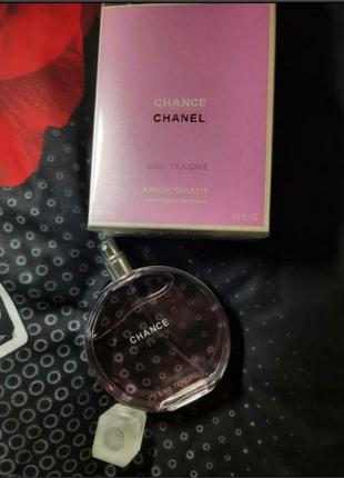 Chanel chance tendre 100мл жіноча туалетна вода духи шанель тендер туалетная вода