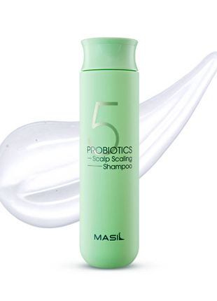 Masil 5 probiotics scalp scaling shampoo шампунь для глубокого очищения кожи головы