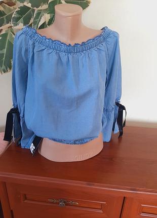 Блузка , кроп - топ