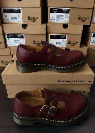 Оригинальные dr. martens 8065 cherry red smooth3 фото