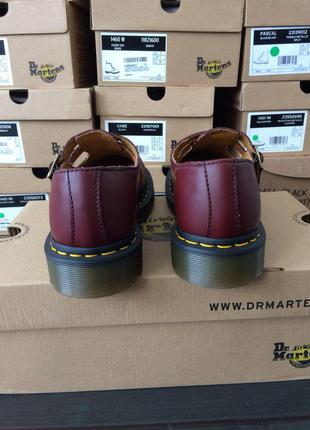 Оригинальные dr. martens 8065 cherry red smooth4 фото