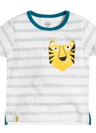 Футболка для хлопчика, ріст 116, колір білий