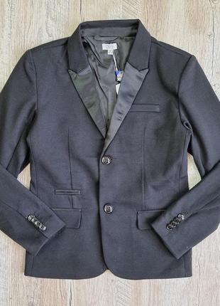 Пиджак для мальчика, рост 134, цвет черный