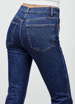 Джинси жіночі zara, колір темно-синій😍 джинсы штаны супер стильные джинсы трендовые джинсы