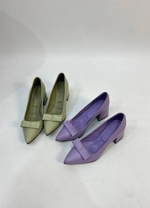 Ексклюзивні туфлі човники італійська шкіра5 фото