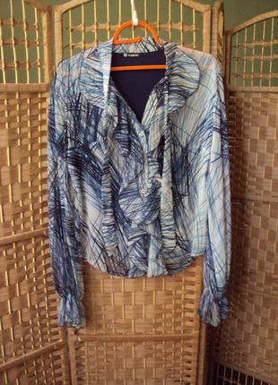 Небанальная блуза music новая, но без бирок, куплена себе, р - 46-48
