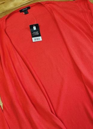 Жіночий кардиган, розмір s/m, колір червоний4 фото