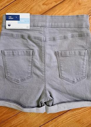 Шорти джинсові, зріст 170, колір сірий 2