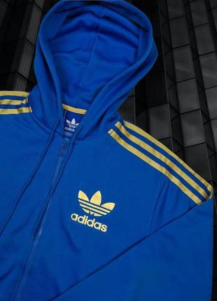 Оригинальное зип худи adidas originals2 фото