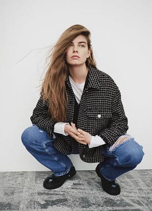 Zara куртка-сорочка3 фото