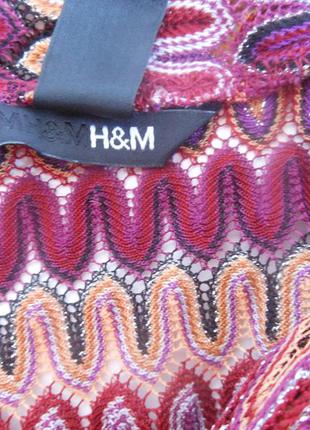 Блуза h&m hennes & mauritz.оригинал!сделано для англии.4 фото