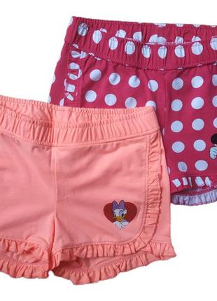 Летние трикотажные шорты для девочки 5-6 лет c&a германия размер 116