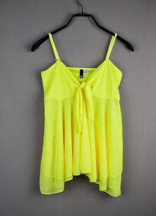 Жёлтый топ   от h&m