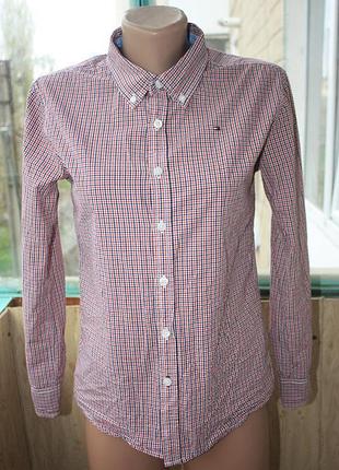 Стильна брендовий сорочка в дрібну клітку